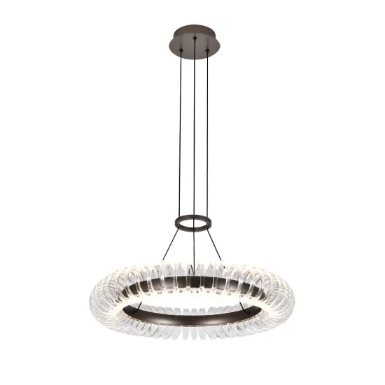 Viokef Alba szürke LED függesztett lámpa (VIO-4337000) LED 1 izzós IP20
