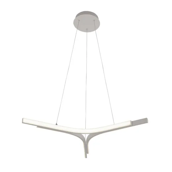 Viokef Alta ezüst LED függesztett lámpa (VIO-4325900) LED 1 izzós IP20