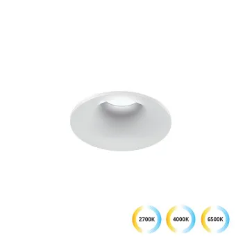 Viokef Alvey fehér LED mennyezetbe építhető spotlámpa (VIO-4323000) LED 1 izzós IP20
