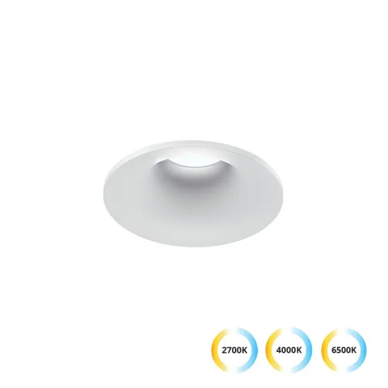 Viokef Alvey fehér LED mennyezetbe építhető spotlámpa (VIO-4323100) LED 1 izzós IP20