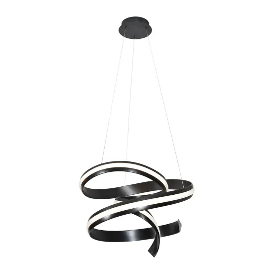 Viokef Arezia fekete LED függesztett lámpa (VIO-4324000) LED 1 izzós IP20