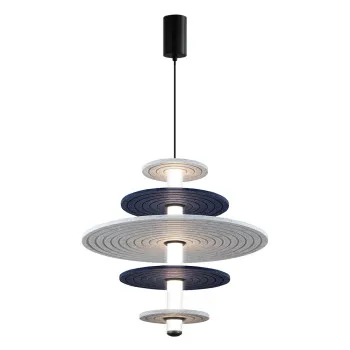 Viokef Azul kék-szürke LED függesztett lámpa (VIO-4322300) LED 1 izzós IP20