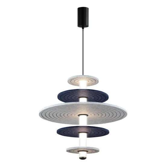 Viokef Azul kék-szürke LED függesztett lámpa (VIO-4322300) LED 1 izzós IP20