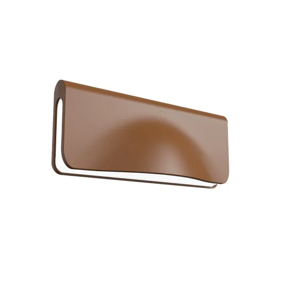 Viokef Bandos barna LED kültéri fali lámpa (VIO-4349800) LED 1 izzós IP65