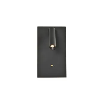 Viokef Bonny fekete LED fali olvasólámpa (VIO-4343800) LED 1 izzós IP20