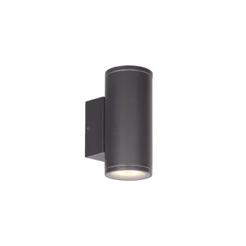 Viokef Corvo sötétszürke kültéri falikar (VIO-4309800) GU10 2 izzós IP65