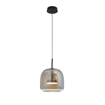 Viokef Deco füstszínű LED függesztett lámpa (VIO-4319001) LED 1 izzós IP20