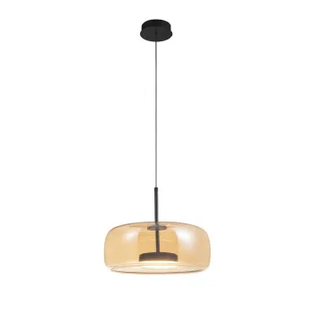 Viokef Deco borostyán LED függesztett lámpa (VIO-4319100) LED 1 izzós IP20