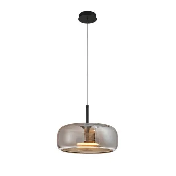 Viokef Deco füstszínű LED függesztett lámpa (VIO-4319101) LED 1 izzós IP20