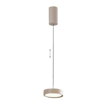Viokef Denver bézs LED függesztett lámpa (VIO-4329400) LED 1 izzós IP20