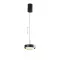 Viokef Donal fekete LED függesztett lámpa (VIO-4329700) LED 1 izzós IP20