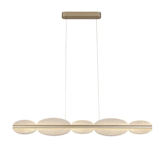 Viokef Evana arany LED függesztett lámpa (VIO-4340300) LED 1 izzós IP20