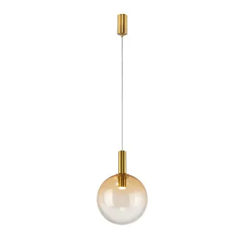Viokef Fosca borostyán LED függesztett lámpa (VIO-4331201) LED 1 izzós IP20