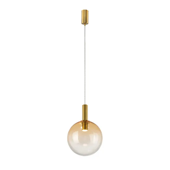 Viokef Fosca borostyán LED függesztett lámpa (VIO-4331201) LED 1 izzós IP20
