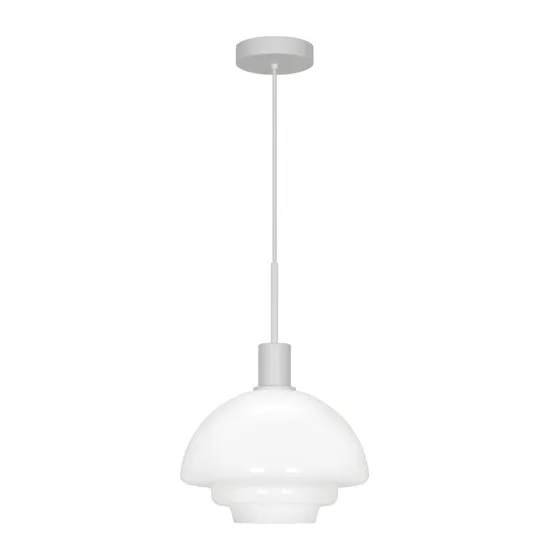 Viokef Frosty fehér függesztett lámpa (VIO-4351900) E27 1 izzós IP20