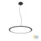 Viokef Grande fekete LED függesztett lámpa (VIO-4341200) LED 1 izzós IP20