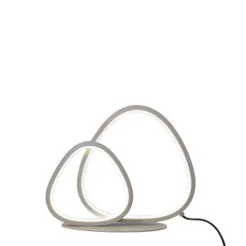 Viokef Helix ezüst LED asztali lámpa (VIO-4348800) LED 1 izzós IP20