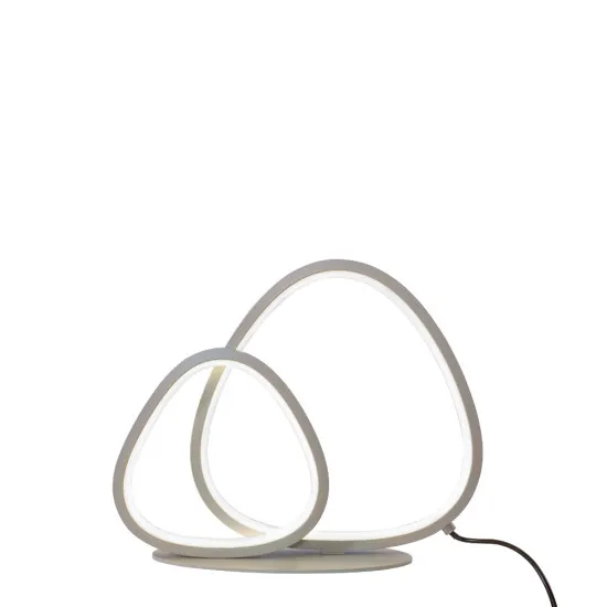 Viokef Helix ezüst LED asztali lámpa (VIO-4348800) LED 1 izzós IP20