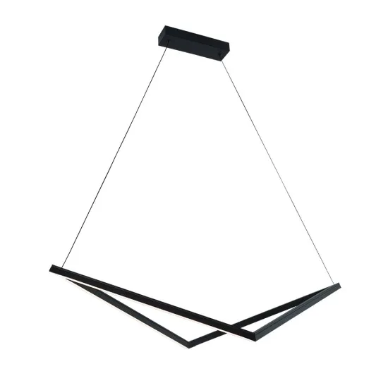 Viokef Isla fekete LED függesztett lámpa (VIO-4326100) LED 1 izzós IP20