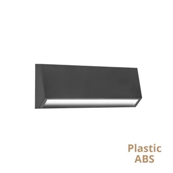 Viokef Karma sötétszürke LED kültéri fali lámpa (VIO-4333500) LED 1 izzós IP65