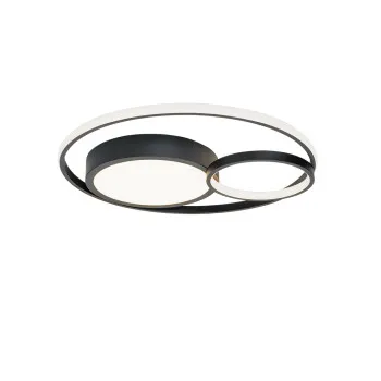 Viokef Karon fekete LED mennyezeti lámpa (VIO-4325500) LED 1 izzós IP20