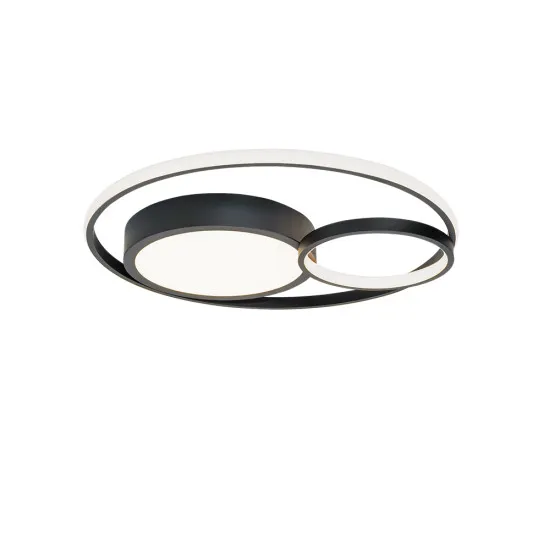 Viokef Karon fekete LED mennyezeti lámpa (VIO-4325500) LED 1 izzós IP20