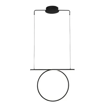 Viokef Kelsi fekete LED függesztett lámpa (VIO-4325700) LED 1 izzós IP20