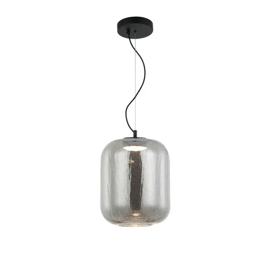 Viokef Kiva füstszínű LED függesztett lámpa (VIO-4318601) LED 1 izzós IP20