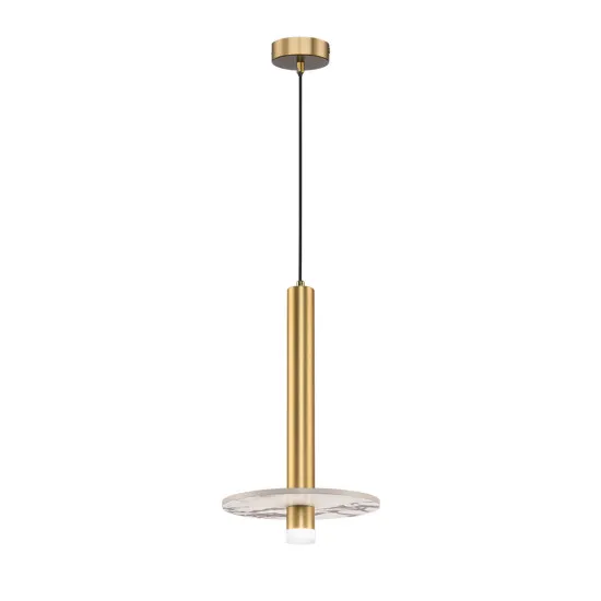 Viokef Leandros arany LED függesztett lámpa (VIO-4320101) LED 1 izzós IP20