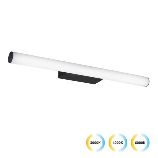 Viokef Lenora fekete fürdőszobai LED tükörvilágítás (VIO-4352700) LED 1 izzós IP44