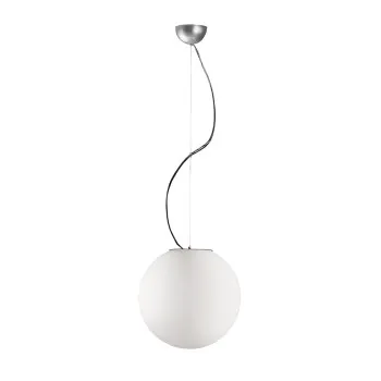 Viokef Luna nikkel-opál függesztett lámpa (VIO-425600P) E27 1 izzós IP21