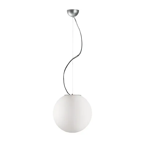 Viokef Luna nikkel-opál függesztett lámpa (VIO-425600P) E27 1 izzós IP21