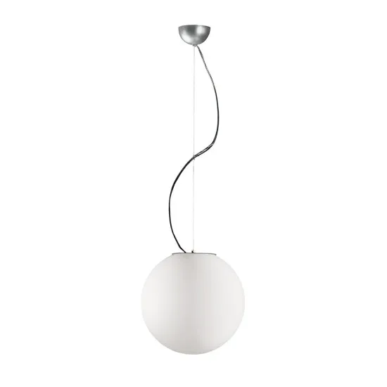 Viokef Luna nikkel-opál függesztett lámpa (VIO-425600P) E27 1 izzós IP21