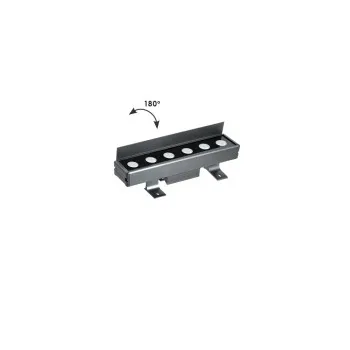 Viokef Marvel sötétszürke LED kültéri homlokzatvilágítás (VIO-4187400-P) LED 1 izzós IP66