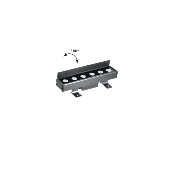 Viokef Marvel sötétszürke LED kültéri homlokzatvilágítás (VIO-4187400-P) LED 1 izzós IP66