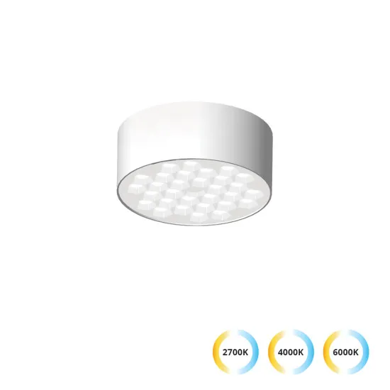 Viokef Mateo fehér LED mennyezeti lámpa (VIO-4343200) LED 1 izzós IP20