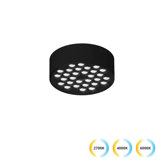 Viokef Mateo fekete LED mennyezeti lámpa (VIO-4343201) LED 1 izzós IP20