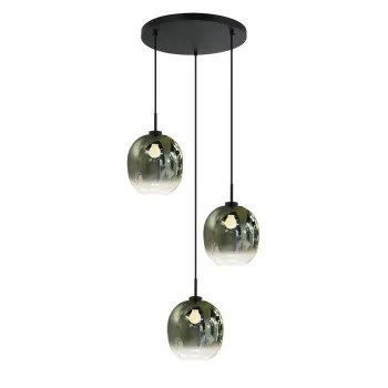 Viokef Mirror zöld függesztett lámpa (VIO-4345600) E27 3 izzós IP20