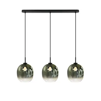 Viokef Mirror zöld függesztett lámpa (VIO-4345700) E27 3 izzós IP20