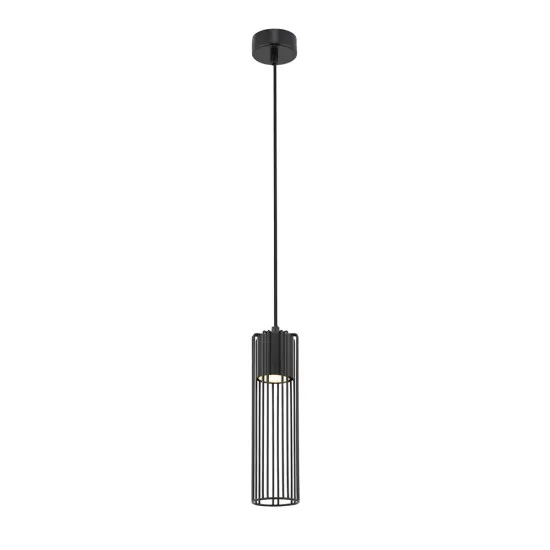 Viokef Misi fekete függesztett lámpa (VIO-4311300) GU10 1 izzós IP20