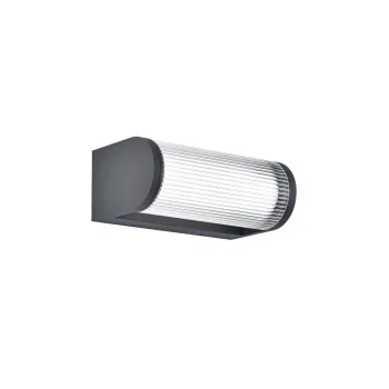 Viokef Monaco sötétszürke LED kültéri fali lámpa (VIO-4336400) LED 1 izzós IP65