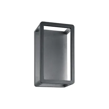 Viokef Nat sötétszürke LED kültéri fali lámpa (VIO-4309500) LED 1 izzós IP65