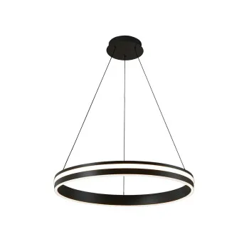 Viokef Nesos fekete LED függesztett lámpa (VIO-4326000) LED 1 izzós IP20