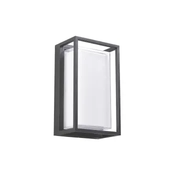 Viokef Nikao sötétszürke LED kültéri fali lámpa (VIO-4321900) LED 1 izzós IP65
