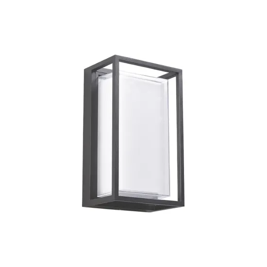 Viokef Nikao sötétszürke LED kültéri fali lámpa (VIO-4321900) LED 1 izzós IP65