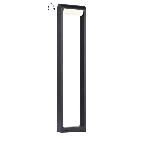 Viokef Randal sötétszürke LED kültéri állólámpa (VIO-4332600) LED 1 izzós IP65