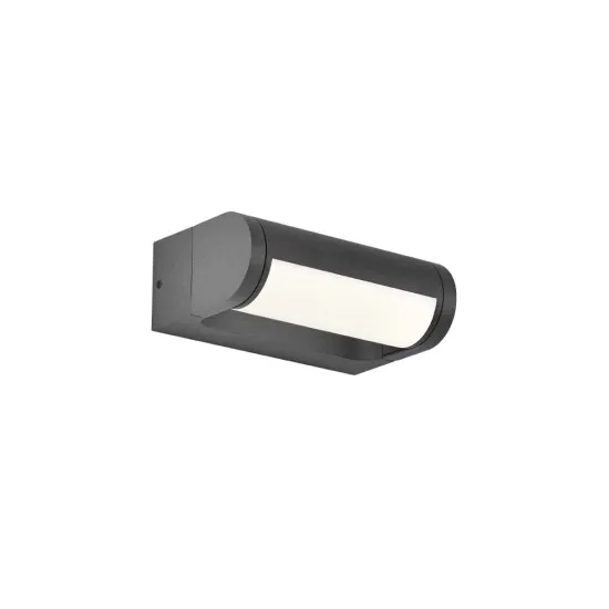 Viokef Randal sötétszürke LED kültéri fali lámpa (VIO-4336300) LED 1 izzós IP65