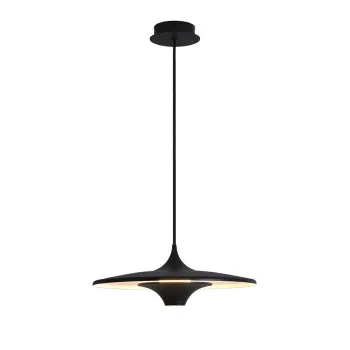 Viokef Rene fekete LED függesztett lámpa (VIO-4319501) LED 1 izzós IP20