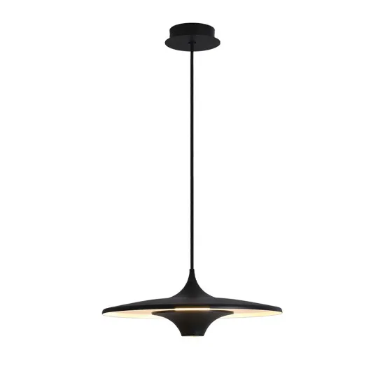 Viokef Rene fekete LED függesztett lámpa (VIO-4319501) LED 1 izzós IP20