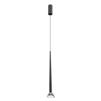 Viokef Rina fekete LED függesztett lámpa (VIO-4325200) LED 1 izzós IP20